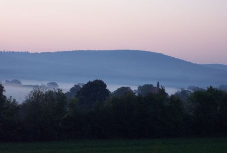 Nebel, Blickrichtung Osten